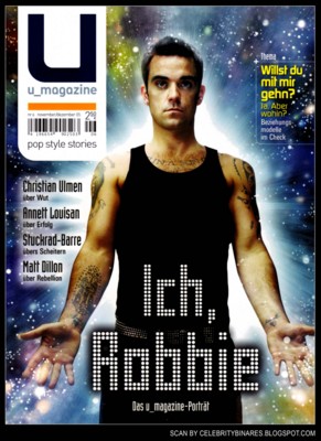 Robbie Williams calendar
