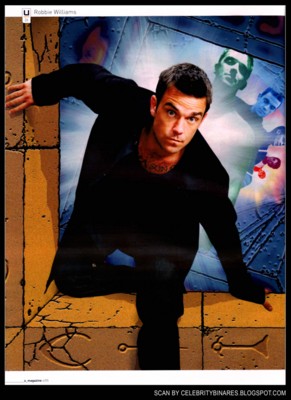 Robbie Williams calendar