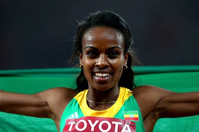 Genzebe Dibaba poster