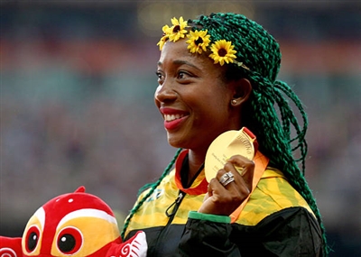 Shelly-Ann Fraser-Pryce mouse pad