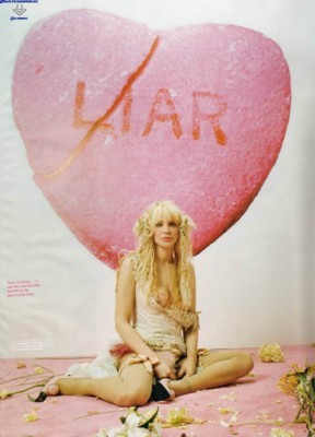 Courtney Love mouse pad