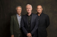 Clint Eastwood, Tom Hanks And Chesley Sully Sullenberger tote bag #Z1G2277924