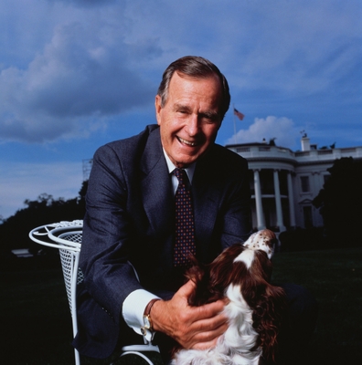 George H.w. Bush tote bag