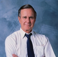George H.w. Bush Longsleeve T-shirt #2827319