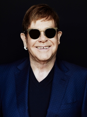 Elton John tote bag
