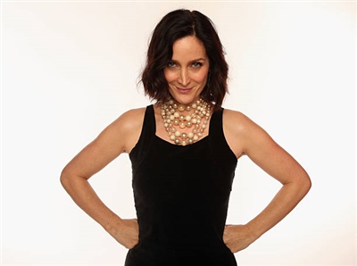 Carrie-Anne Moss mouse pad