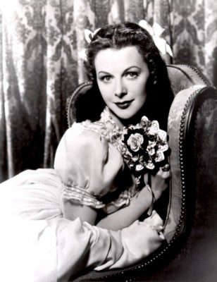 Hedy Lamarr mouse pad
