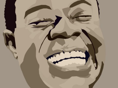 Louis Armstrong tote bag