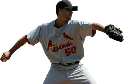 Adam Wainwright Mouse Pad Z1G312596