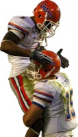 Tim Tebow and Percy Harvin Poster Z1G314377