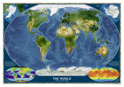 World Map Poster Z1G315647