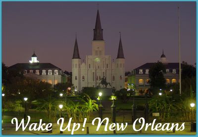New Orleans mouse pad