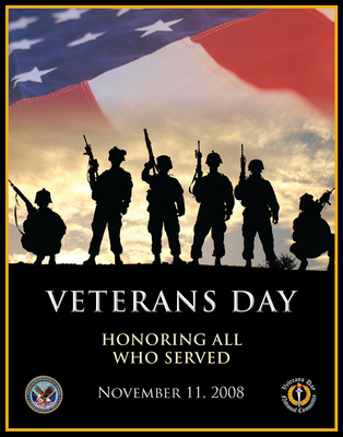 Veterans Day calendar