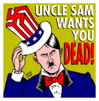 Uncle Sam tote bag #Z1G321829