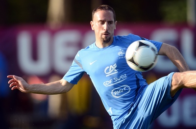 Franck Ribery tote bag