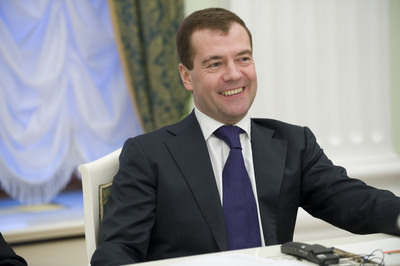 Dmitry Medvedev poster
