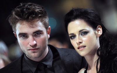 Kristen Stewart & Rob Pattinson tote bag