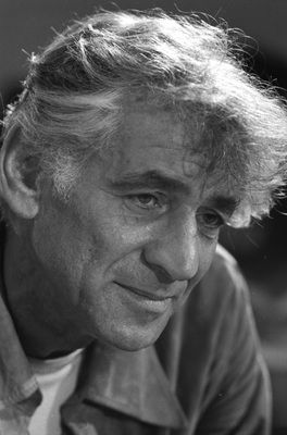 Leonard Bernstein tote bag