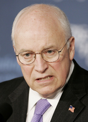 Dick Cheney tote bag