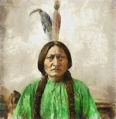 Sitting Bull Poster Z1G341992