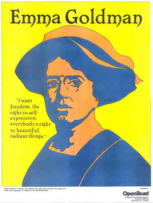 Emma Goldman poster