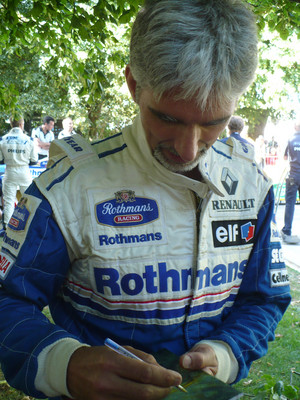 Damon Hill mouse pad