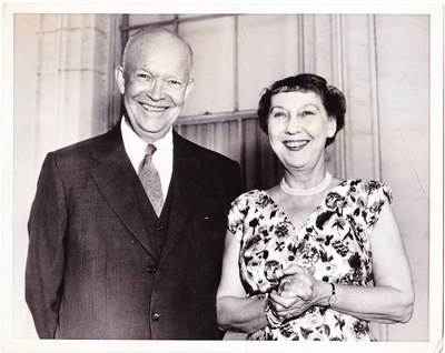Mamie Eisenhower Poster Z1G343093