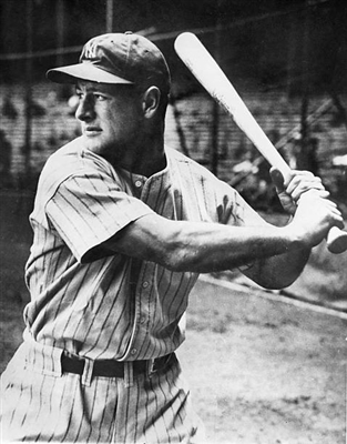 Lou Gehrig tote bag