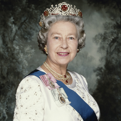 Queen Elizabeth II tote bag