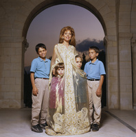 Queen Noor of Jordan Poster Z1G442808