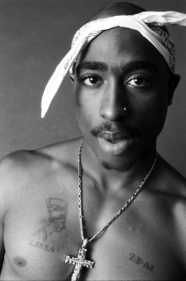 Tupac Shakur tote bag
