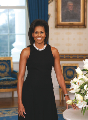 Michelle Obama Longsleeve T-shirt