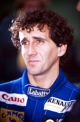 Alain Prost poster