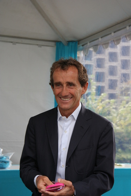 Alain Prost tote bag
