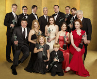 The cast of Mad Men Poster Z1G543144