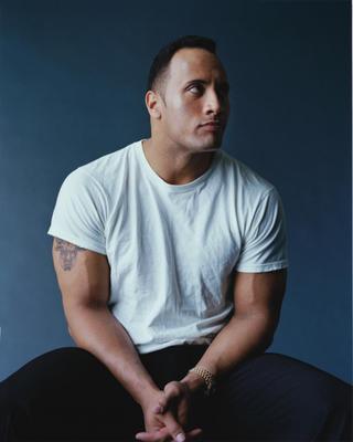 Dwayne The Rock Johnson - Premiere Magazine Photoshoot 2001 (x3) poster