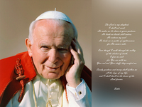 Pope John Paul Ii Poster Z1G563292