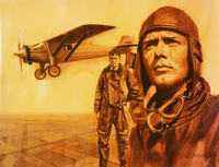 Charles Lindbergh Mouse Pad Z1G563846
