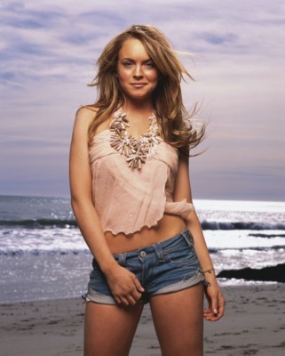Lindsay Lohan tote bag