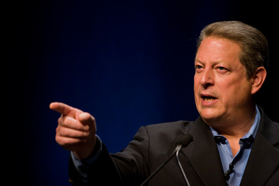 Al Gore mouse pad