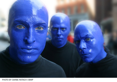 Blue Man Group calendar