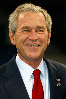 George Bush mouse pad