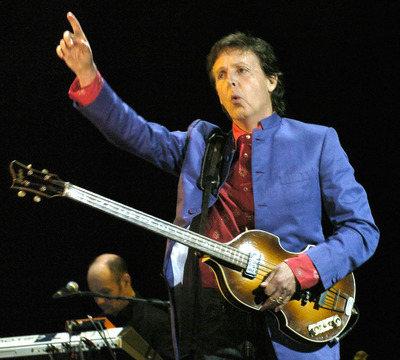 Sir Paul McCartney tote bag