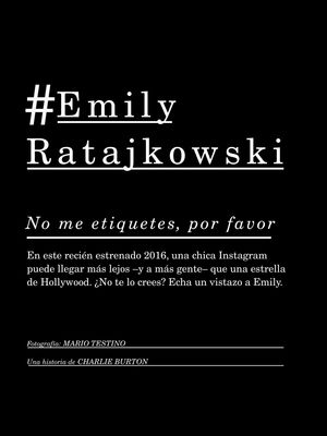 Emily Ratajkowski Poster Z1G880389