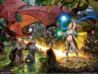 Everquest 10th anniversary Poster Z1GW10154