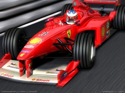 F1 championship season 2000 Poster Z1GW11033