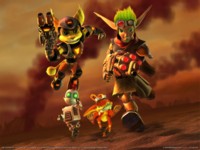 Jak 3 and ratchet and clank up your arsenal Mouse Pad Z1GW11164