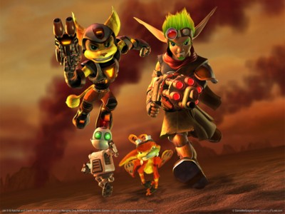 Jak 3 and ratchet and clank up your arsenal posters