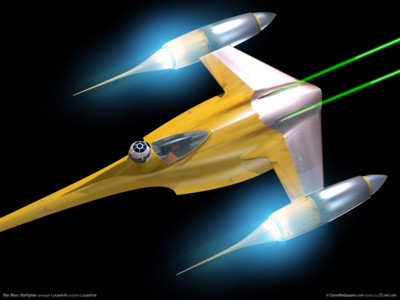 Star wars starfighter poster
