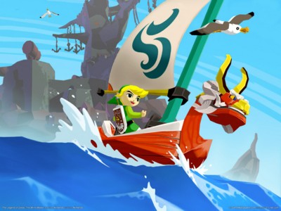 The legend of zelda the wind waker posters